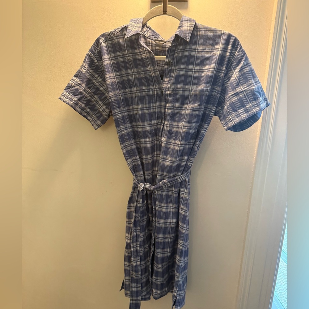 NWT Eddie Bauer Wrap Shirt Dress